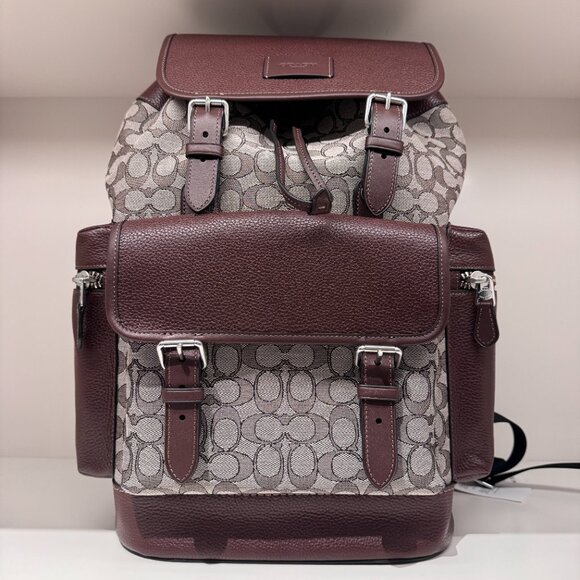coach Sprint Backpack With Sketch Print CT016 - Picture 1 of 8